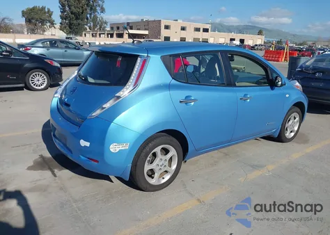 2011 Nissan Leaf Sl из США, поврежденный, VIN JN1AZ0CP3BT004972